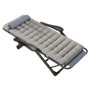 Cómoda <span class=keywords><strong>Silla</strong></span> Luna Plegable para Exteriores, <span class=keywords><strong>Silla</strong></span> Reclinable de <span class=keywords><strong>Playa</strong></span>, Cama Plegable con Marco Metálico Resistente - Product Image 3