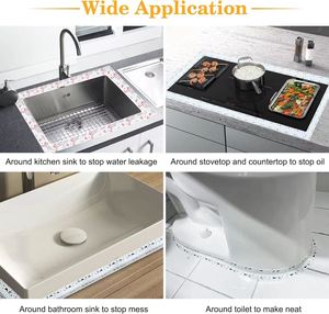 <span class=keywords><strong>Cinta</strong></span> <span class=keywords><strong>selladora</strong></span> de baño y cocina, tira <span class=keywords><strong>selladora</strong></span> autoadhesiva para bañera y sellado de pared, sellador de calafateo, <span class=keywords><strong>cinta</strong></span> <span class=keywords><strong>selladora</strong></span> adhesiva - Product Image 4