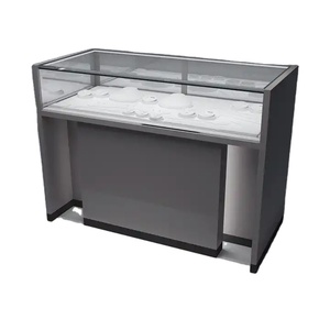 <span class=keywords><strong>Vitrine</strong></span> <span class=keywords><strong>d</strong></span>'exposition de montres en verre, directement de l'usine, avec service de conception de bijoux en acrylique - Product Image 1