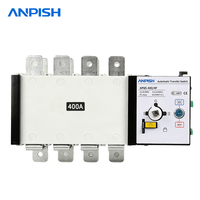 Commutateur de transfert automatique ATS 4P 400A pour système d'alimentation principal et de secours des postes de transformation d'usine électrique
