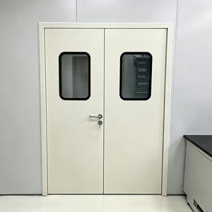<span class=keywords><strong>Puerta</strong></span> Batiente de Acero Inoxidable con Diseño Hermético para Cuartos Limpios Industriales - Product Image 4