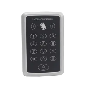 Teclado económico Control de acceso de la puerta Lector de tarjetas RFID EM Keytag independiente