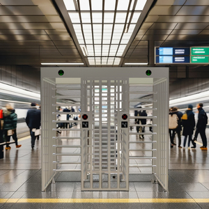 Đầy đủ chiều cao turnstile Cổng An Ninh nhận dạng khuôn mặt turnstile Cổng An Ninh lối vào truy cập Chiều cao turnstiles với đầu đọc RFID - Product Image 6