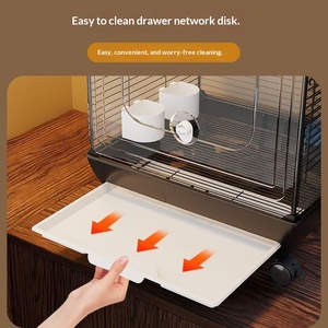 Vente en gros d'usine : Grande cage à oiseaux, cage à perroquets, cage portable, <span class=keywords><strong>cages</strong></span> à oiseaux métalliques d'extérieur pour l'élevage - Product Image 3