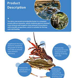 Additifs vitaminiques pour la croissance des animaux, additifs alimentaires en poudre, booster de croissance pour crevettes, prémélange pour crevettes et crabes à 0,1% - Product Image 3