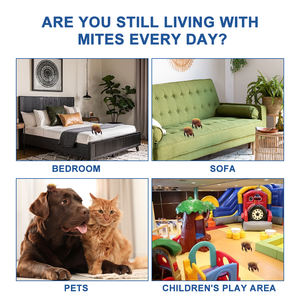 New Herbal Mite Elimination Spray 5%-15% Active Ingredient for Home Beds Sofa Indoor Use Blanket <b>Pillow</b> Dust Exterminating - Product Image 4
