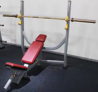 Nouvel arrivage d'équipement de gymnastique haltérophilie Muscle de la poitrine haltère abdos inclinaison réglable banc multifonction pour l'entraînement