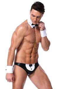 Conjunto de Ropa Interior Masculina con Arnés de 3 Puntos, Delgado y Sexy, para Halloween, Discoteca, <span class=keywords><strong>Bar</strong></span>, Baile en Barra, Disfraz para Sexo, Directo de Fábrica - Product Image 6