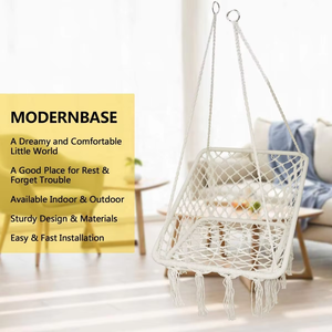 Bông sợi dây thừng võng Chair-Nhà cung cấp cắm trại & vườn treo ghế, trong nhà ngoài trời Patio Swing - Product Image 3