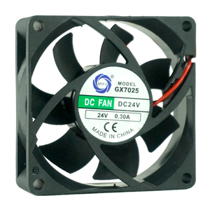 Gx7025 DC 24V <span class=keywords><strong>Fan</strong></span> 0.3A 70x70x25Mm Lưu Lượng Trục <span class=keywords><strong>Fan</strong></span> Lưu Lượng Lớn Lưu Lượng Không Khí Và Tiếng Ồn Thấp Làm Mát Không Chổi Than <span class=keywords><strong>Fan</strong></span> Sạc Quạt Nhỏ - Product Image 3