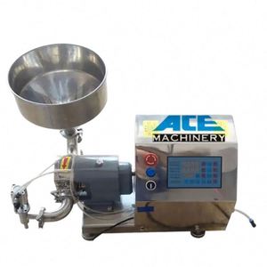 <b>Small</b> Semi Automatic Manual Rotary Lobe <b>Pump</b> Filler Lotion Shampoo Liquid Soap Cosmetic Cream Jar Bottle Filling Machine - Product Image 1