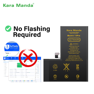 Kara Manda แบตเตอรี่วินิจฉัย OEM ใหม่ใช้ได้กับการชาร์จระบบล่าสุดตามปกติสำหรับ <span class=keywords><strong>iPhone</strong></span> <span class=keywords><strong>6</strong></span>ถึง15 PRO MAX แบตเตอรี่ <span class=keywords><strong>iPhone</strong></span> - Product Image 3