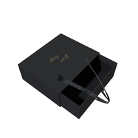 Caja de Anillos con Impresión de Mármol y Logotipo Personalizado para Bodas, Caja de Regalo Rosa con Asa para Joyería