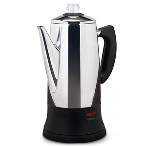 Machine à café portable de style italien en acier inoxydable 304 de qualité supérieure, 1,8 L, <span class=keywords><strong>12</strong></span> <span class=keywords><strong>tasses</strong></span>, personnalisable - Product Image 1