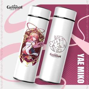 Madou Portable Mug <span class=keywords><strong>Arknights</strong></span> Tasse Isolante en Acier Inoxydable 304 Tasse à Vide Sensible à la Chaleur avec Design Mignon - Product Image 6