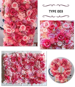 IFG High Quality pink Artificial <strong>Flower</strong> <strong>Wall</strong> <strong>Panel</strong> - Product Image 5
