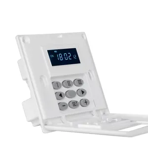 Two Gang Digital Timer Switch with Keypad Panel