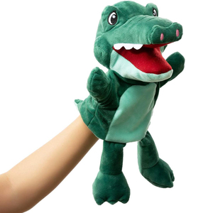 A322 Marionetas <span class=keywords><strong>de</strong></span> <span class=keywords><strong>mano</strong></span> personalizadas <span class=keywords><strong>Cocodrilo</strong></span> Animal <span class=keywords><strong>de</strong></span> peluche Zoo <span class=keywords><strong>Cocodrilo</strong></span> Juguete al por mayor OEM ODM CPC Estándar Verde Dragón <span class=keywords><strong>Marioneta</strong></span> <span class=keywords><strong>de</strong></span> <span class=keywords><strong>mano</strong></span> - Product Image 5