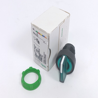 Interrupteur lumineux vert ZB5AK1533 pour automatisation industrielle, contrôleur de programmation PLC dédié PAC