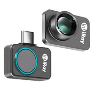 Cámara Térmica InfiRay P2 Pro para Teléfono Inteligente, Resolución IR de 256x192, Lente de Imagen Térmica de -20°C a 550°C, 40mK, para Inspección HVAC