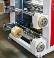 Machine d'impression automatique flexographique monocouleur 800 mm à levage pneumatique avec rouleau Anilox métallique/céramique pour sacs en plastique