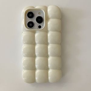 เคสโทรศัพท์สีมาการองลายตาราง3D น่ารักสไตล์เกาหลีสำหรับ <span class=keywords><strong>iPhone</strong></span> 16 15 14 PRO MAX 11เคสกันกระแทก TPU - Product Image 4