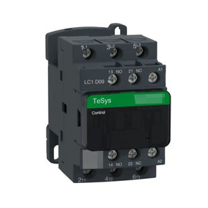 คอนแทคเตอร์ AC แบบ 3 เฟส 3 โพล รุ่น LC1D09M7 9A 4kW ของแท้ 100% ใหม่เอี่ยม คอยล์ 220V 1NO+1NC รับประกัน 18 เดือน - Product Image 1