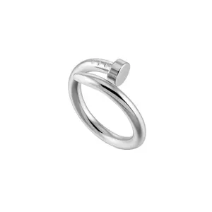 Factory Supplier Fashion Personality Unsex Adjustable Ring Sterling Sliver Ring