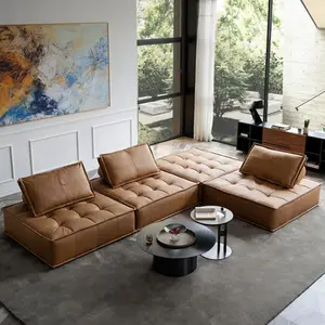 Canape conjunto sofá de mobília sala de estar sofás seccionais de luxo