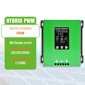 Factory Solar <strong>Inverter</strong> <strong>24v</strong> 12v 220v Hybrid Solar <strong>Inverter</strong> Pure Sine Wave 500W Equipped with AC Port Output Hybrid <strong>Inverter</strong> - Product Image 1