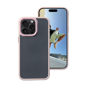 Tốt nhất bán mềm Silicone chống sốc Bumper mờ Khung Matte đen nữ trường hợp điện thoại - Product Image 6