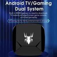 X5 Game Stick 4K 64G 20000+ jeux Console de jeux vidéo rétro Système double Arcade HD Compatible HD Android Mini Set TV Box