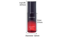 Emballage cosmétique contenant revêtement de couleur 30mL verre déodorant bouteille vide en rouleau pour contenir une Lotion corporelle douce