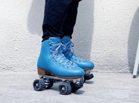 Rouleau clignotant lumineux veilleuse Style 4 roues châssis professionnel en alliage d'aluminium Quad patin à roulettes pour femme et