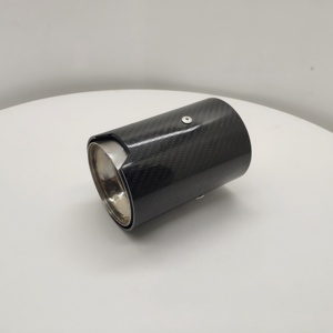 Gran oferta de tubo de escape de fibra de carbono de acero inoxidable con tubo de escape de núcleo interno para <span class=keywords><strong>BMW</strong></span> OEM - Product Image 3