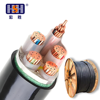 NH-YJV 5*70-240 Niederspannungs-Brandschutzkabel 0,6/1kV 5-adrig Sauerstofffreies Kupfer PVC Industrielles Stromkabel ISO9001/CCC für