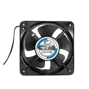 Fengheng-ventilador de refrigeración sin escobillas de flujo axial, 180mm, 180x180x60mm, alto CFM, 7 pulgadas, 18060, resistente a altas temperaturas, 120V, 220V, 380V, CA