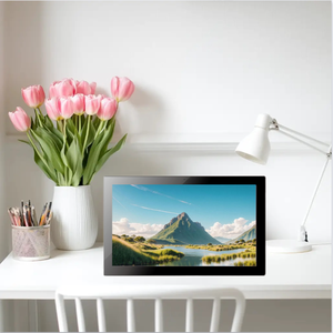 Pantalla LCD de Señalización Digital SDK de 15.6 Pulgadas, Pantalla Táctil Comercial para Publicidad en Video para Centros Comerciales, WF1582T - Product Image 1