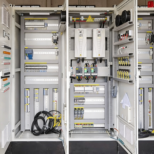 Armoire électrique en acier sur mesure pour la distribution d'énergie et le traitement des gaz d'échappement - Product Image 3