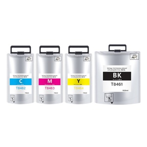 Bolsa de Tinta Supercolor T8461-T8464 con Tinta Pigmentada y Chip de un Solo Uso para Impresora Epson Workforce Pro WF-R8593 - Product Image 1