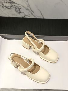 Chaussures de mariée en cuir souple de qualité supérieure, mocassins à enfiler antidérapants et désodorisants, tendance mode été-automne 2026, style Mary Jane français - Product Image 3