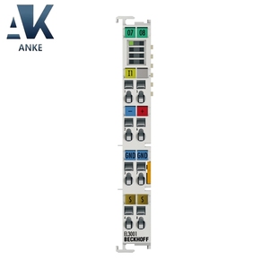 Beckhoff EL3001 EtherCAT Terminal 1 canal voltaje de entrada analógica 10 V 12 Bit Módulo de un solo extremo - Product Image 2
