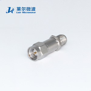 Attenuator daya tetap <span class=keywords><strong>20</strong></span> <span class=keywords><strong>dB</strong></span> tahan lama dengan suku cadang telekomunikasi konektor RF SMA-JK - Product Image 6