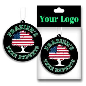 Car Freshener Hot Selling Long Last Smell Custom Logo Car Air Freshener