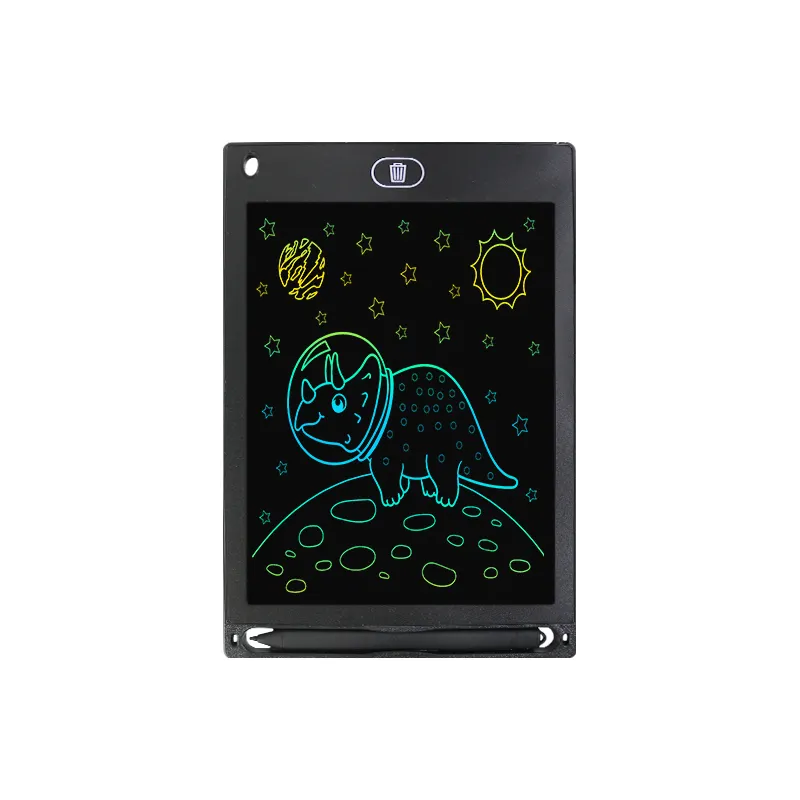 Tablet papan tulis lcd 8.5 10 12 16 inci, mainan belajar anak papan tulis ajaib dengan layar warna