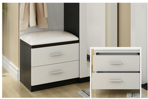 Armoire à chaussures murale moderne en bois, étagère à chaussures verticale avec miroir de <span class=keywords><strong>dressing</strong></span> pour meubles de salon - Product Image 5