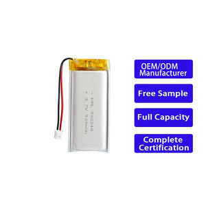 902248 900mAh 3.7V กระเป๋าแบตเตอรี่ลิเธียมสำหรับแดชแคมขนาดที่กำหนดเอง - Product Image 1