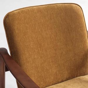 <span class=keywords><strong>Fauteuil</strong></span> simple en bois massif, rétro, unique, écologique, durable, en lin, pour la maison, l'appartement, la villa, l'hôtel, le café - Product Image 3