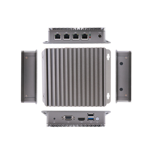 Intel Celeron N2840 Mini PC <span class=keywords><strong>Windows10</strong></span> DDR3 MSATA SSD MINIPCIE 4 * LAN Intel I226 2.5GbE Lan Puertos Fanless X86 Computadora industrial - Product Image 6