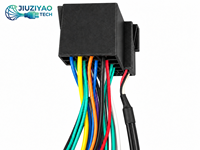 Faisceau de câblage automobile personnalisé, interface CANBUS compatible Fiat 2014, câble de connexion en cuivre étamé PVC, assemblage OEM